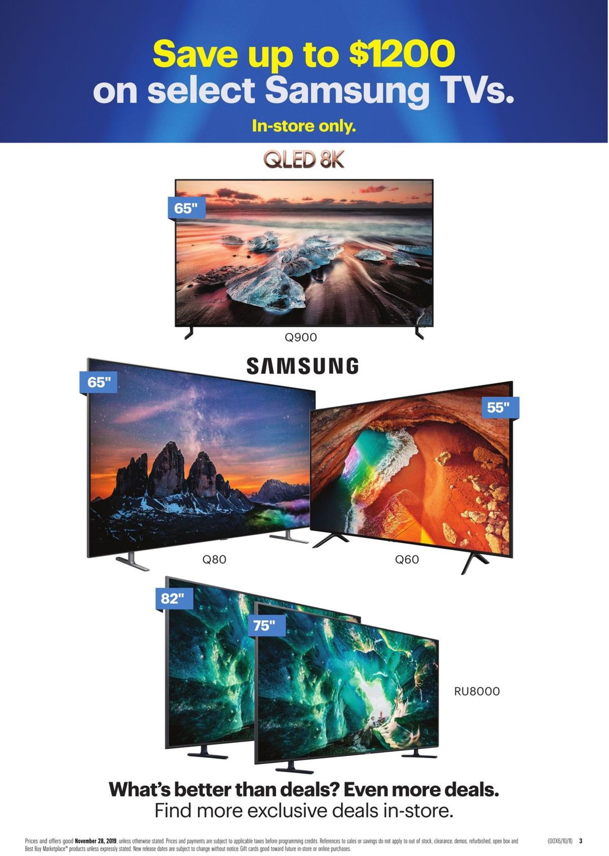 Best Buy - Early Black Friday Sale 2019 Flyer - 11/28-11/28/2019 (Page 3)