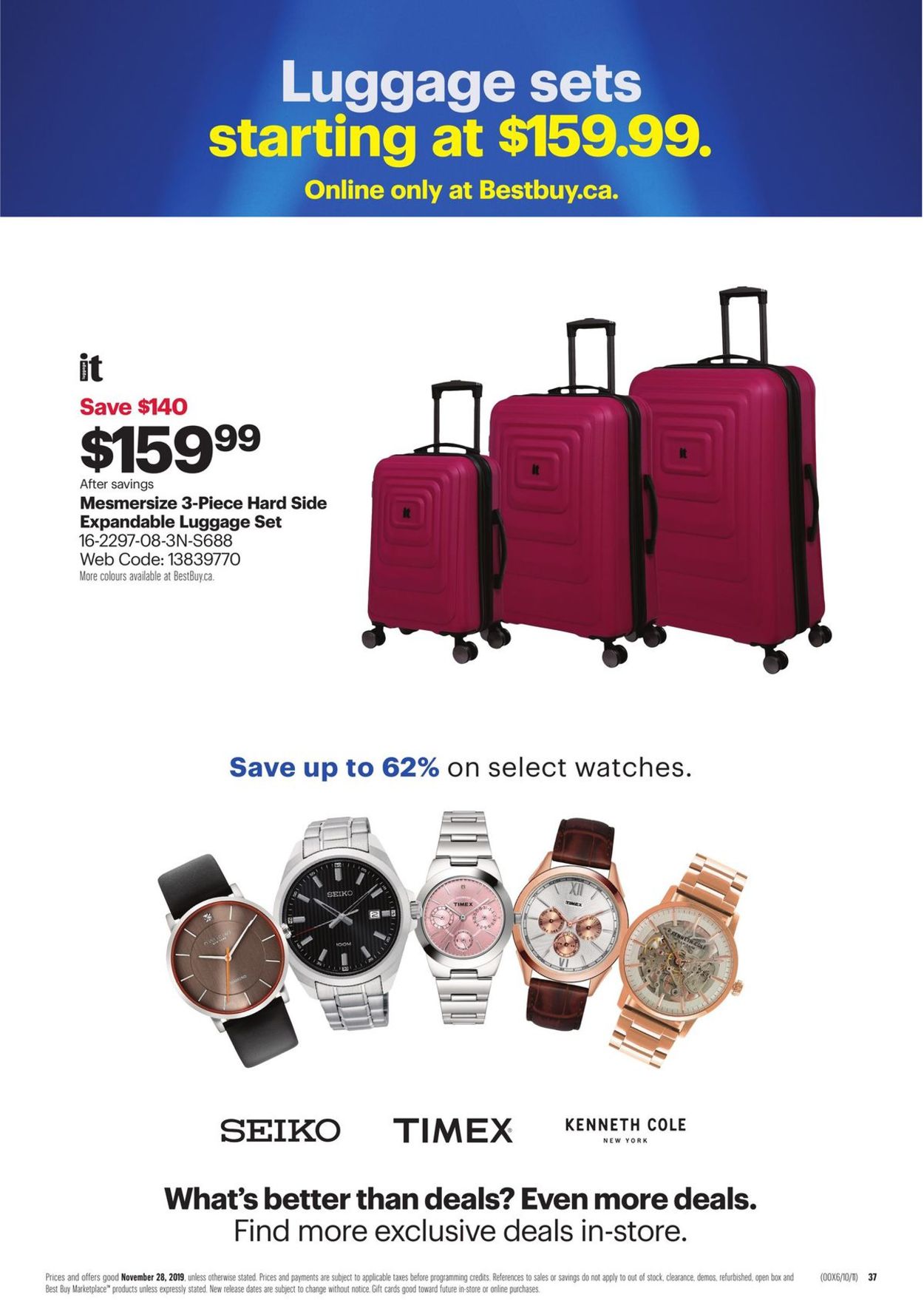 Best Buy - Early Black Friday Sale 2019 Flyer - 11/28-11/28/2019 (Page 38)