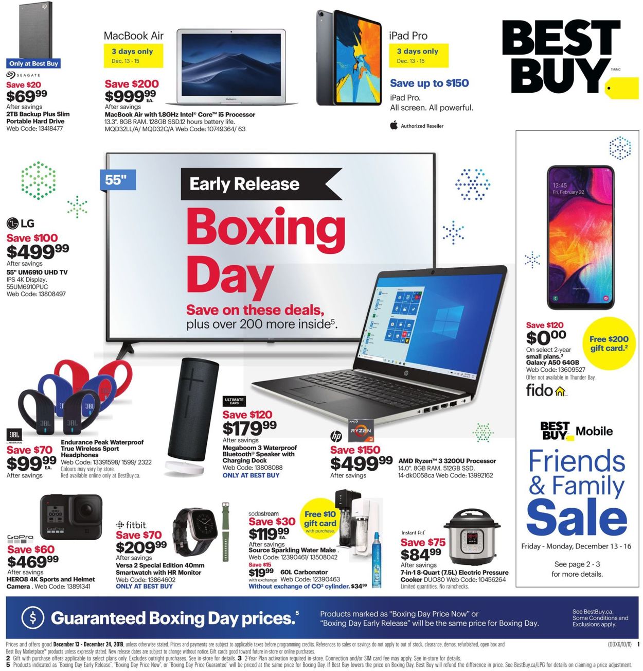 Best Buy - HOLIDAY 2019 FLYER Flyer - 12/13-12/24/2019