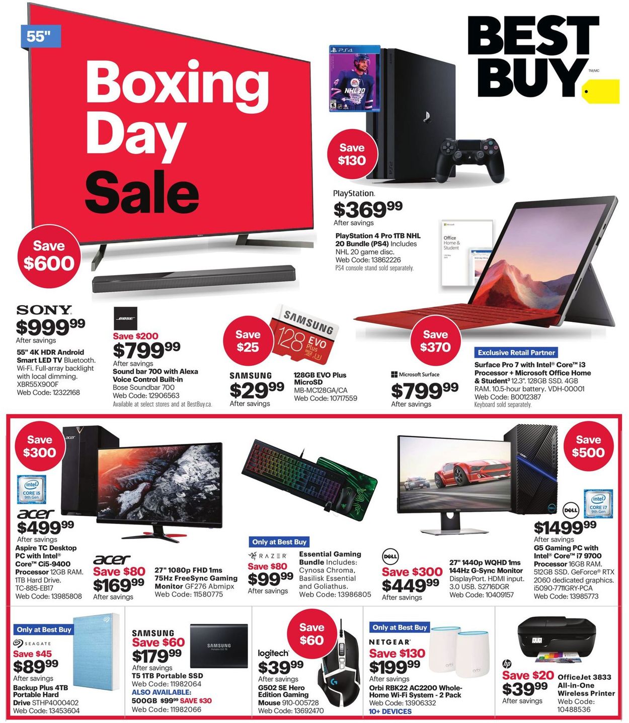 Best Buy Boxing Day 2019 Flyer - 12/24-01/02/2020 (Page 4)