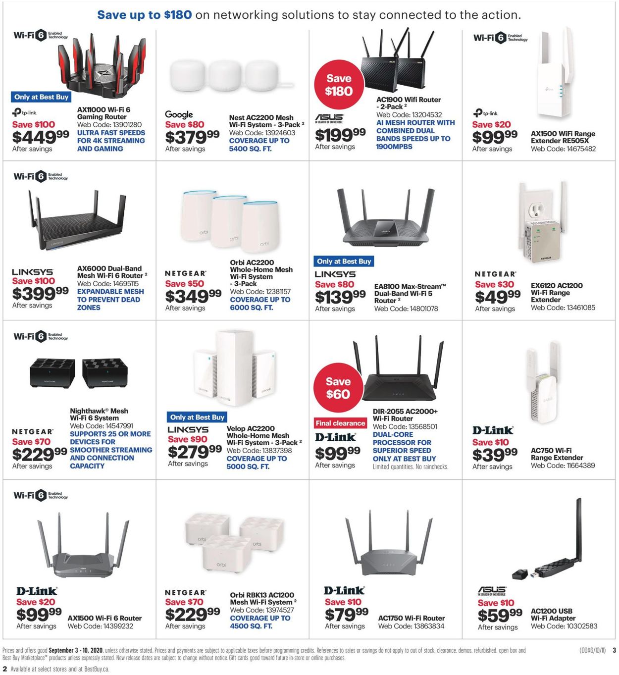 Best Buy Flyer - 09/03-09/10/2020 (Page 10)