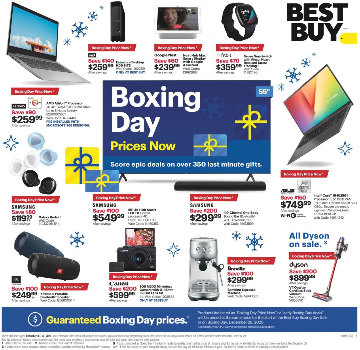 Best Buy - Boxing Day 2020 Flyer - 12/18-12/24/2020