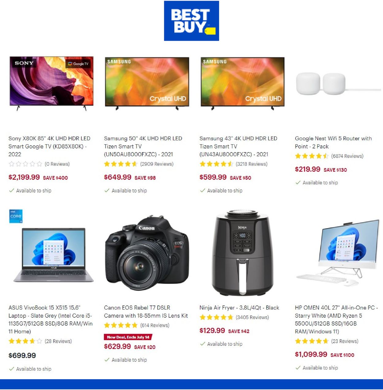 Best Buy Flyer - 07/15-07/21/2022 (Page 10)