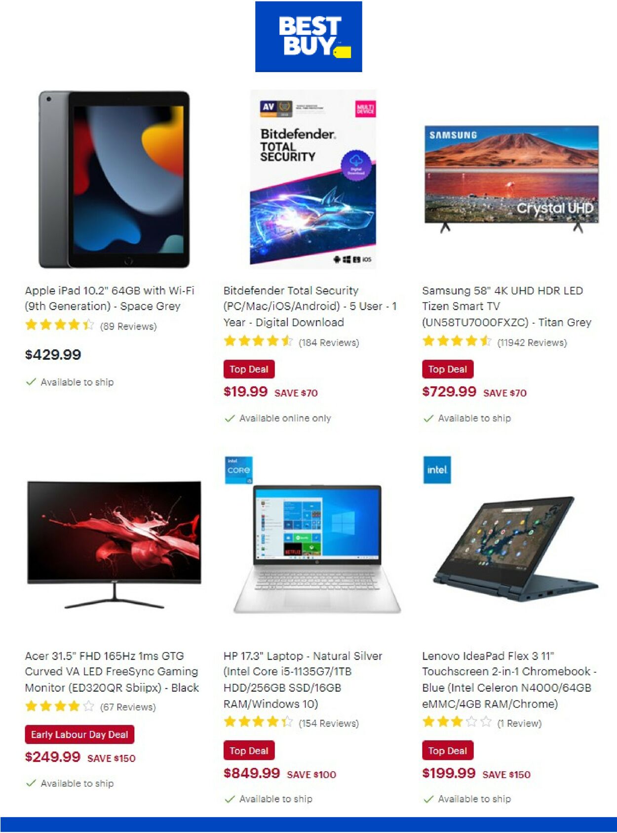 Best Buy Flyer - 09/02-09/08/2022 (Page 3)