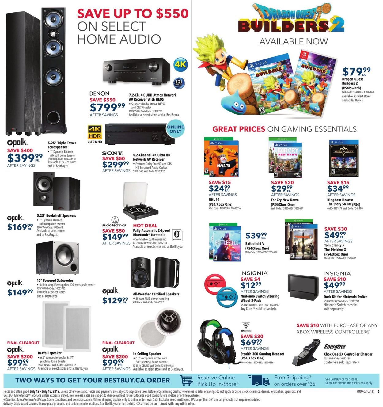 Best Buy Flyer - 07/12-07/18/2019 (Page 10)