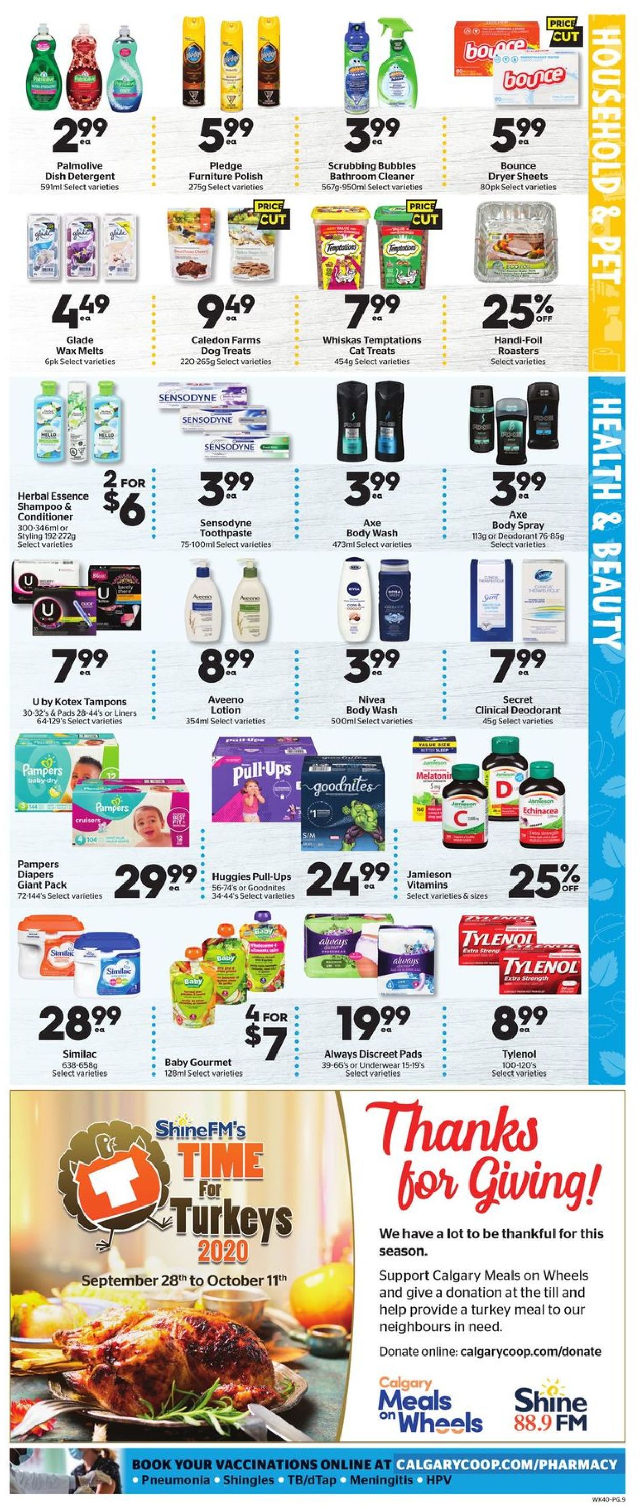 Calgary Co-op Flyer - 10/01-10/07/2020 (Page 9)