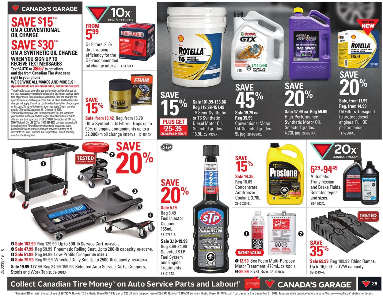 Canadian Tire Flyer - 09/13-09/19/2019 (Page 29)