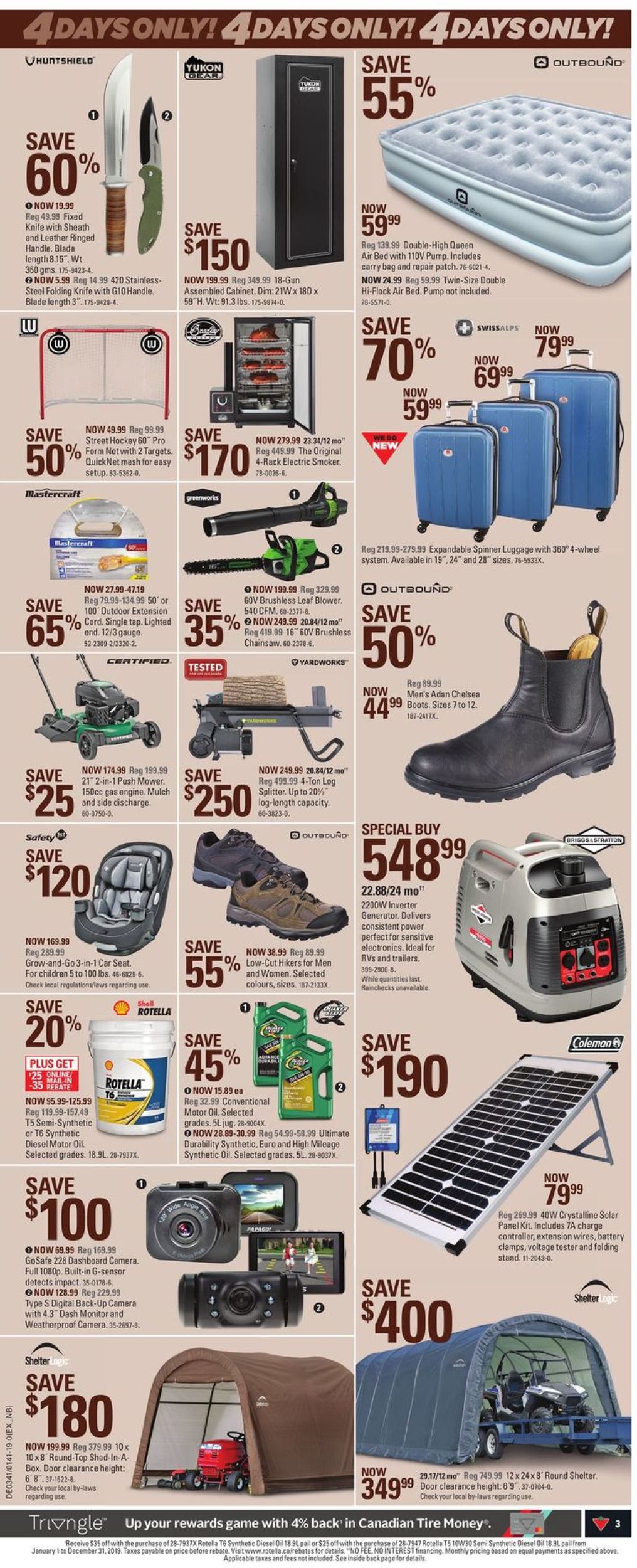 Canadian Tire Flyer - 10/03-10/10/2019 (Page 3)