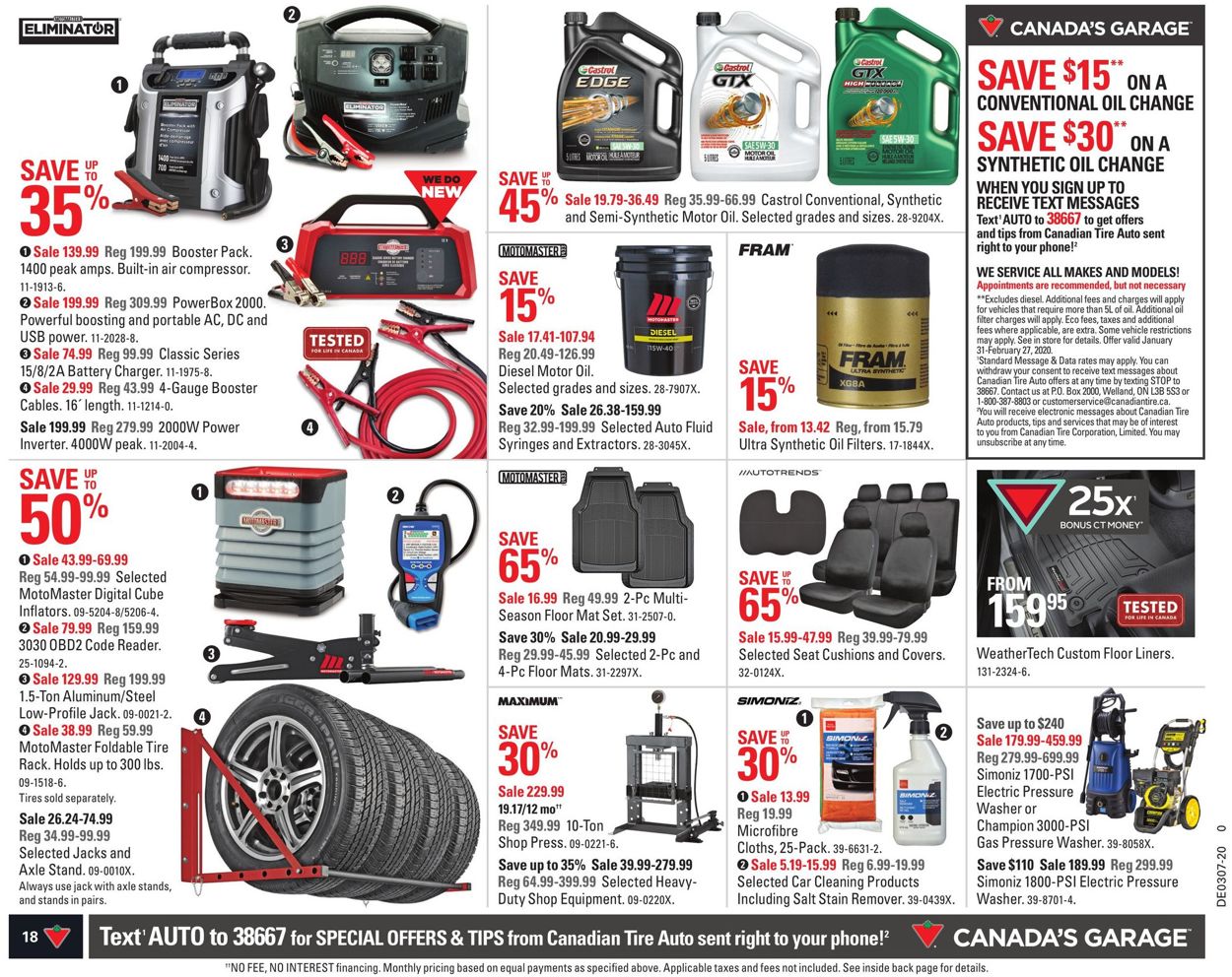 Canadian Tire Flyer - 02/06-02/12/2020 (Page 18)