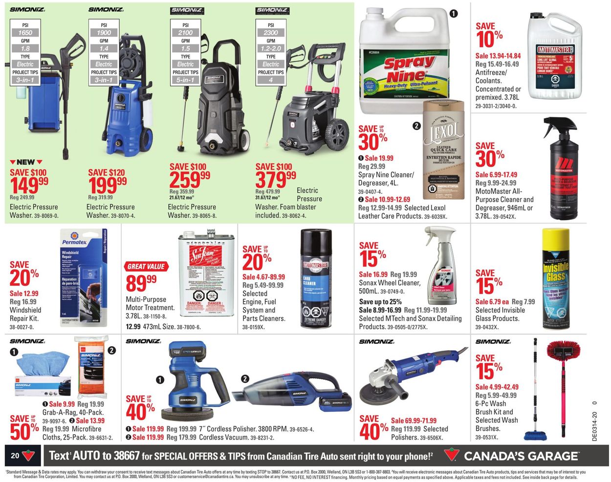 Canadian Tire Flyer - 03/26-04/01/2020 (Page 20)