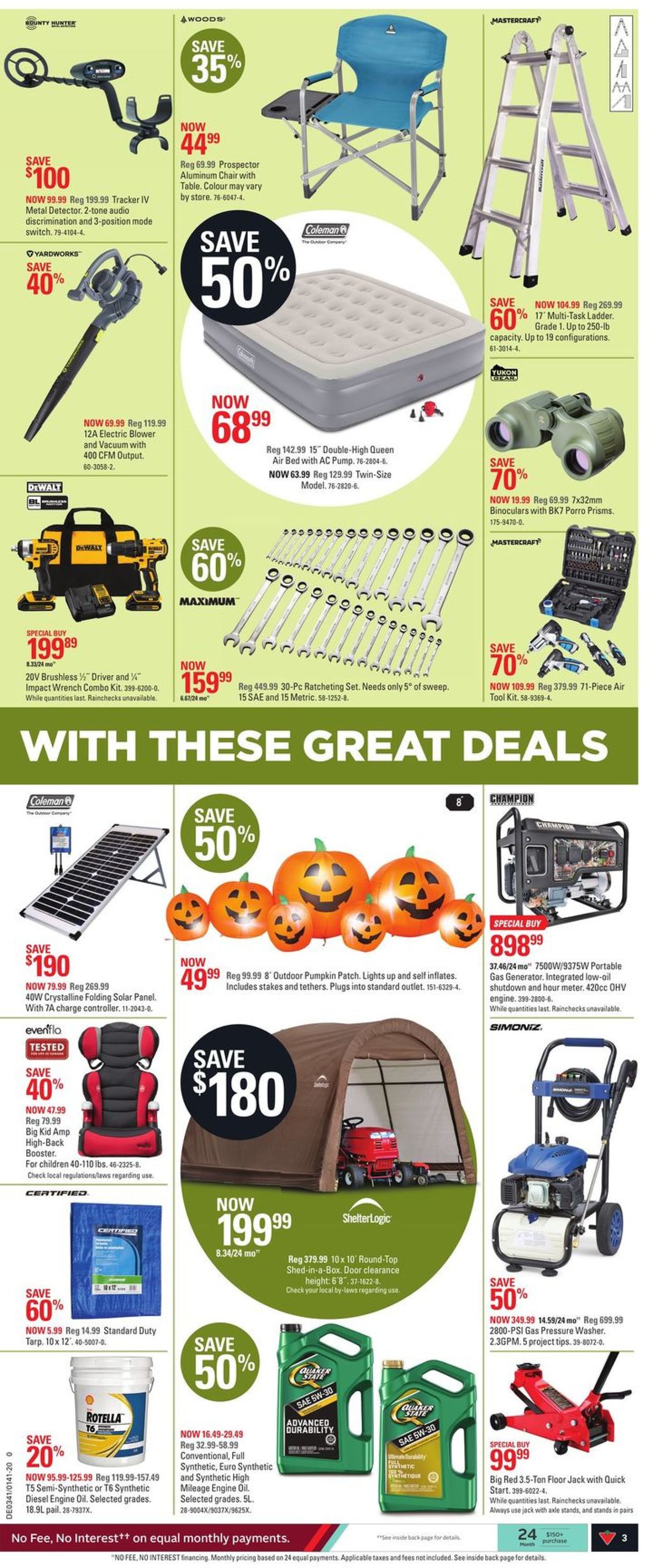 Canadian Tire Flyer - 10/01-10/07/2020 (Page 5)