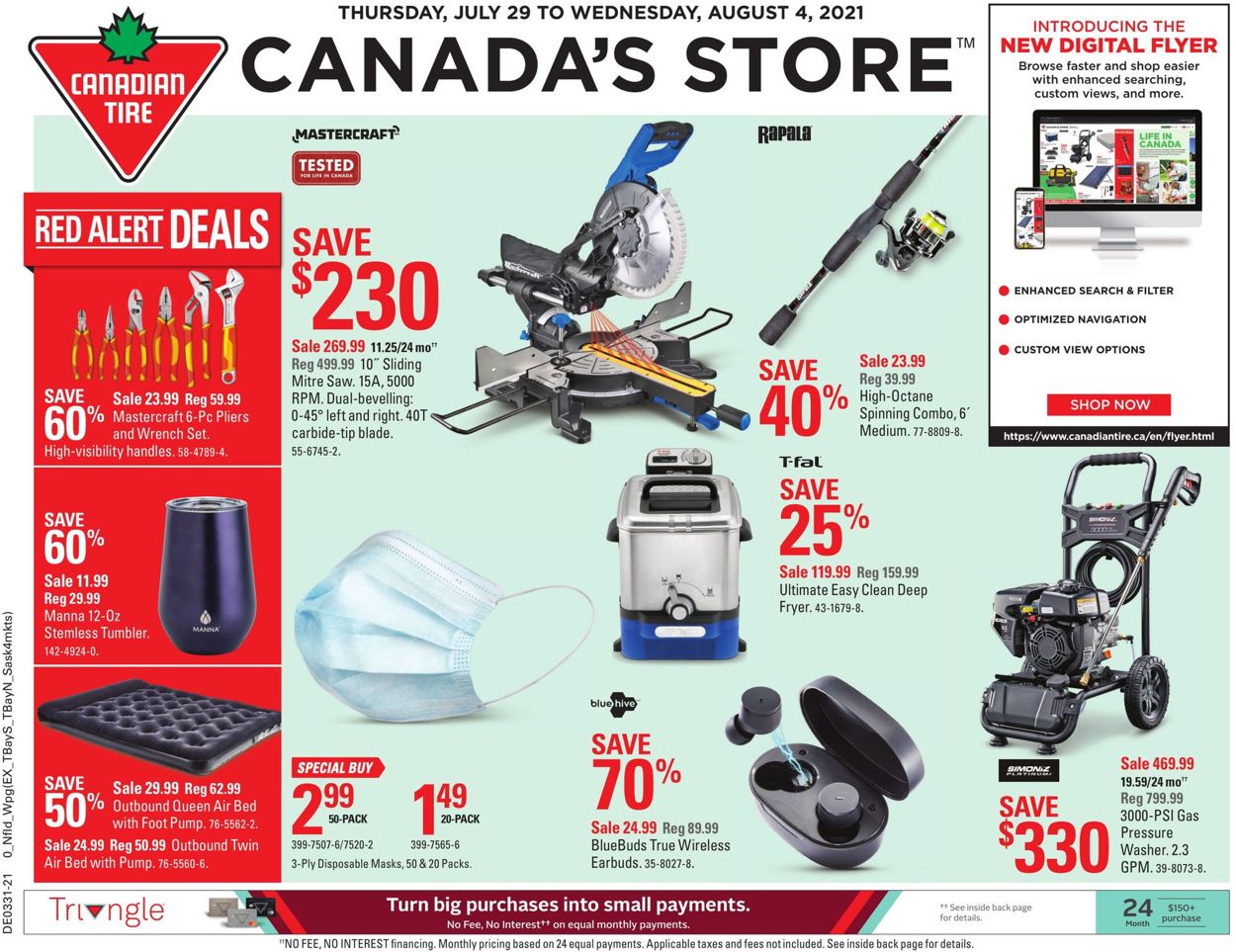 Canadian Tire Flyer - 07/29-08/04/2021