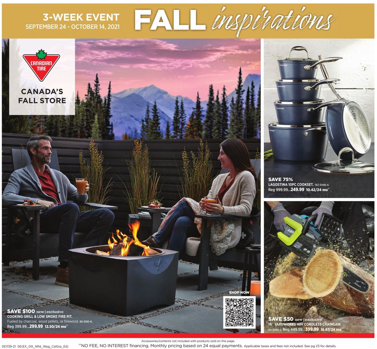 Canadian Tire Flyer - 09/24-10/14/2021