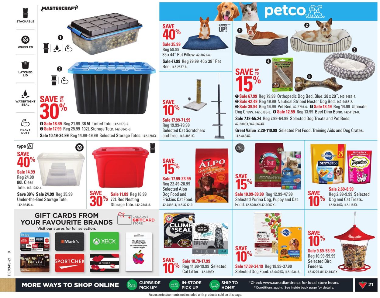 Canadian Tire XMAS 2021 Flyer - 11/04-11/10/2021 (Page 24)