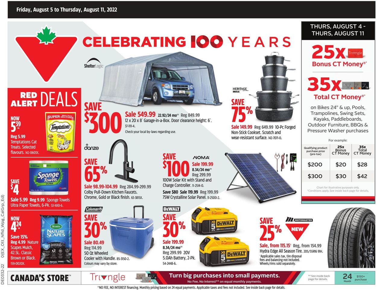 Canadian Tire Flyer - 08/05-08/11/2022