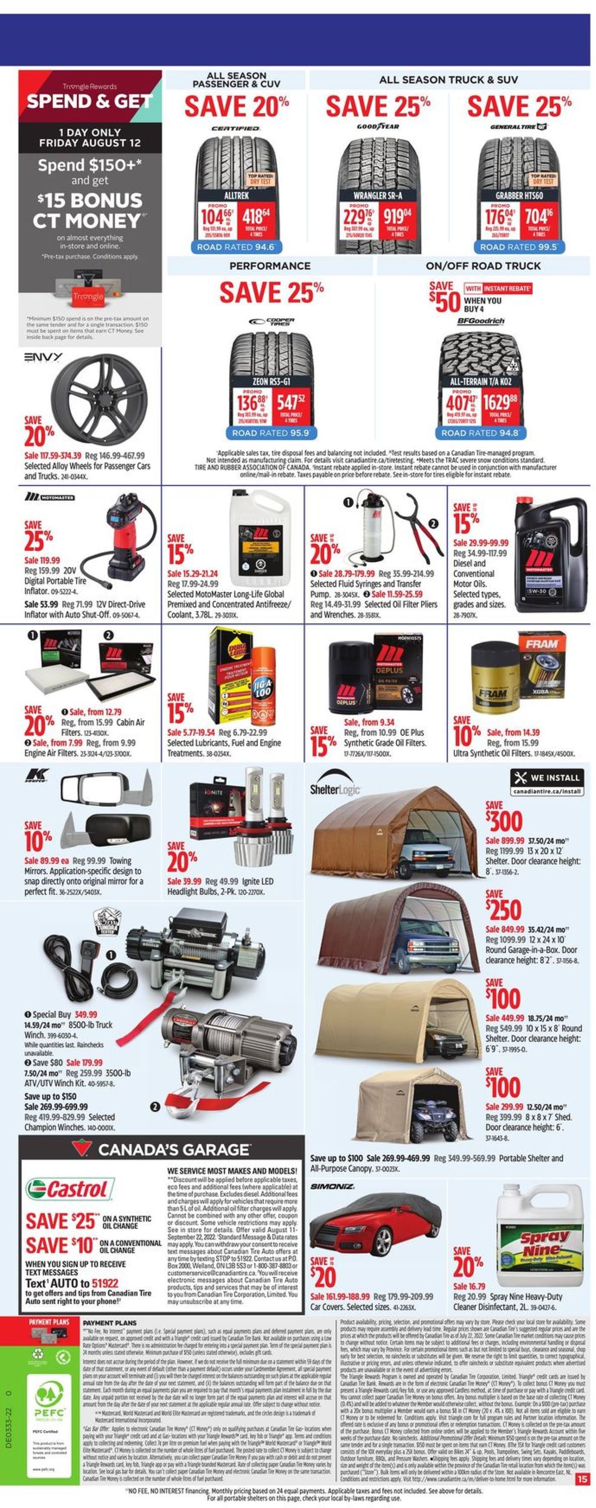 Canadian Tire Flyer - 08/11-08/17/2022 (Page 19)