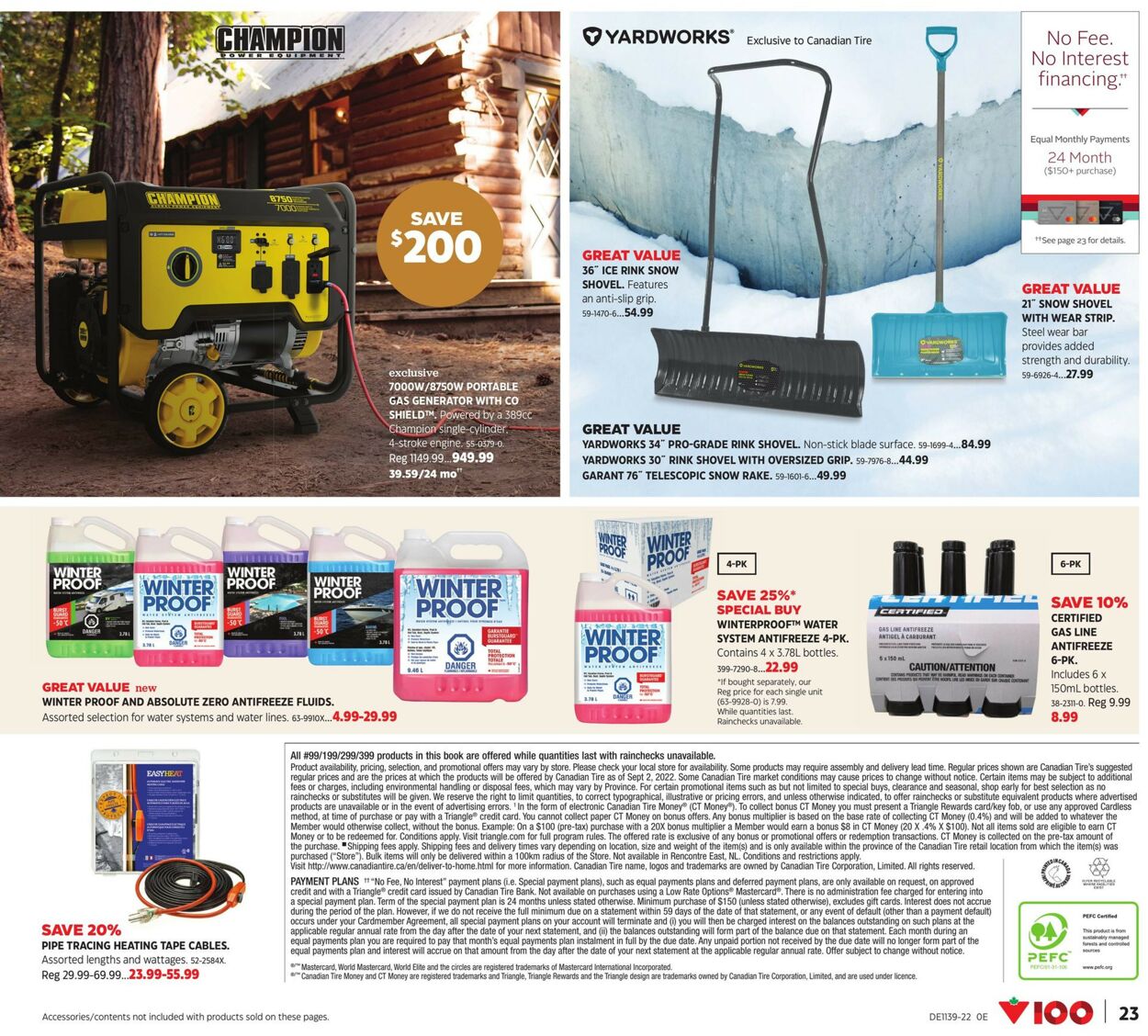 Canadian Tire Flyer - 09/22-10/12/2022 (Page 23)