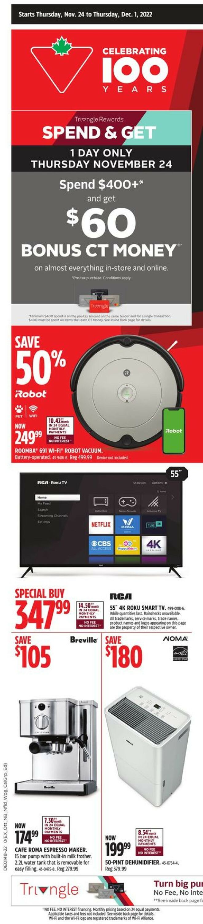 Canadian Tire Flyer - 11/24-12/01/2022