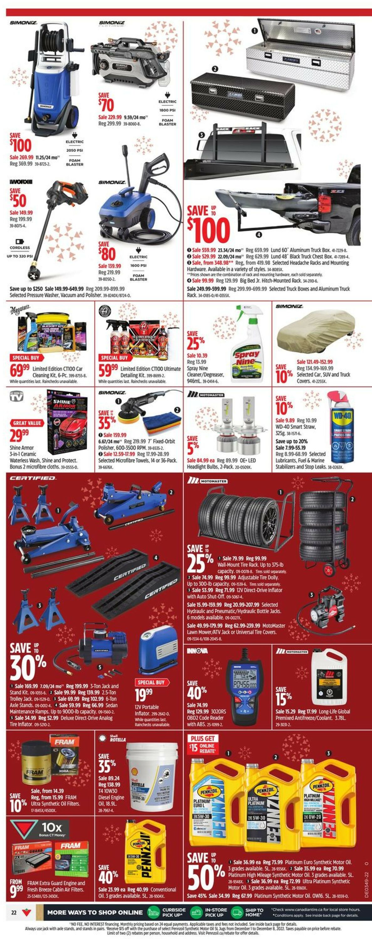 Canadian Tire Flyer - 12/01-12/08/2022 (Page 31)