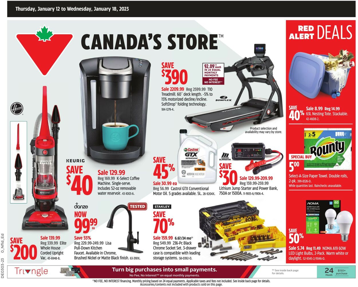 Canadian Tire Flyer - 01/12-01/18/2023