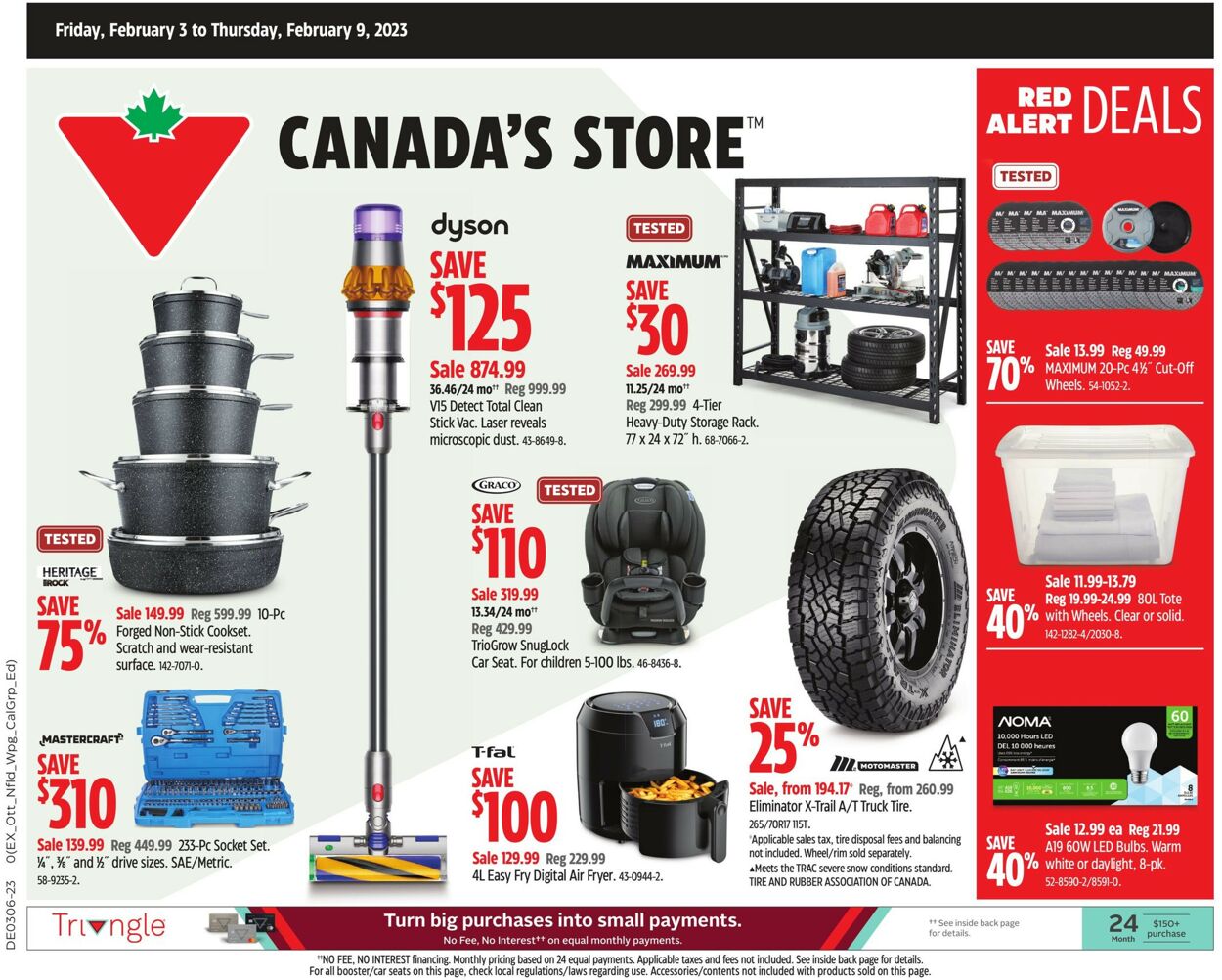 Canadian Tire Flyer - 02/03-02/09/2023