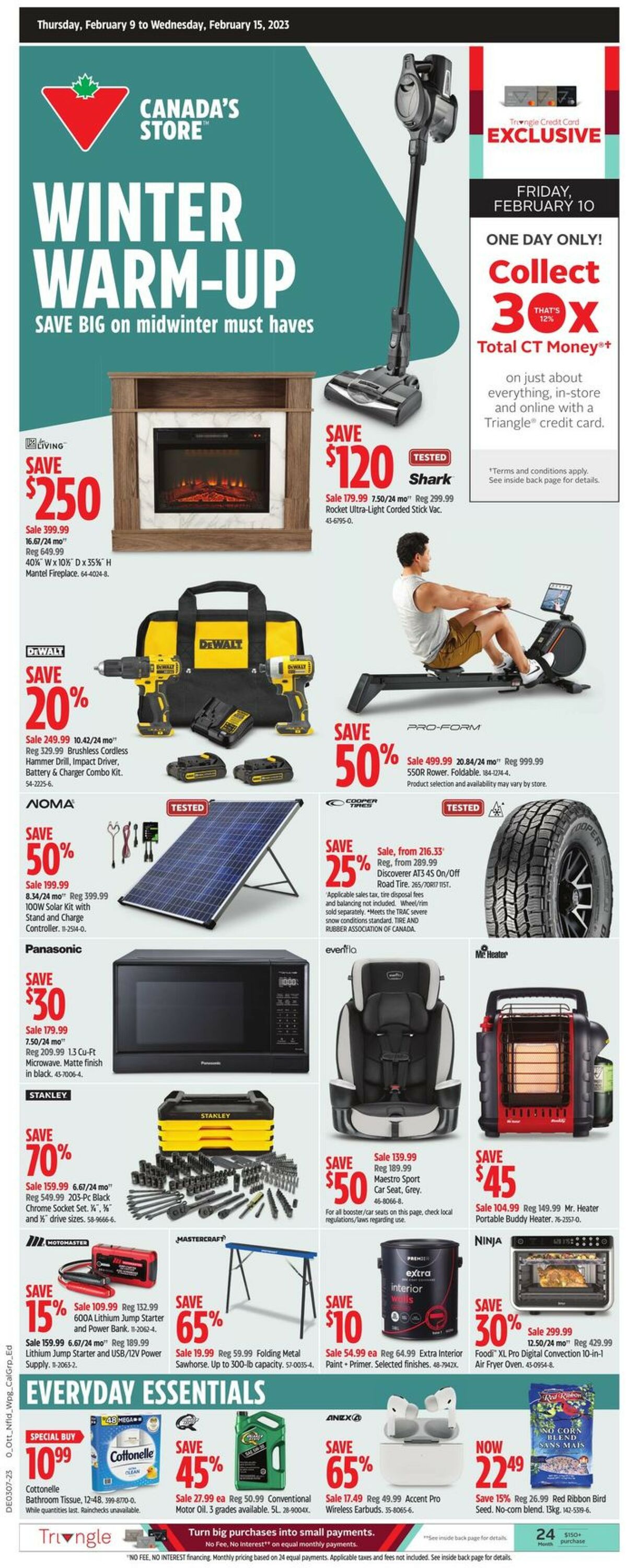 Canadian Tire Flyer - 02/09-02/15/2023