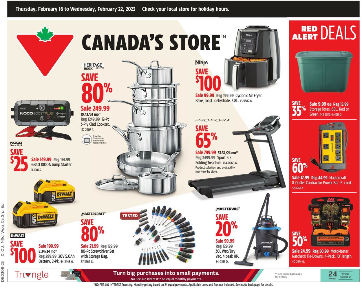 Canadian Tire Flyer - 02/16-02/22/2023