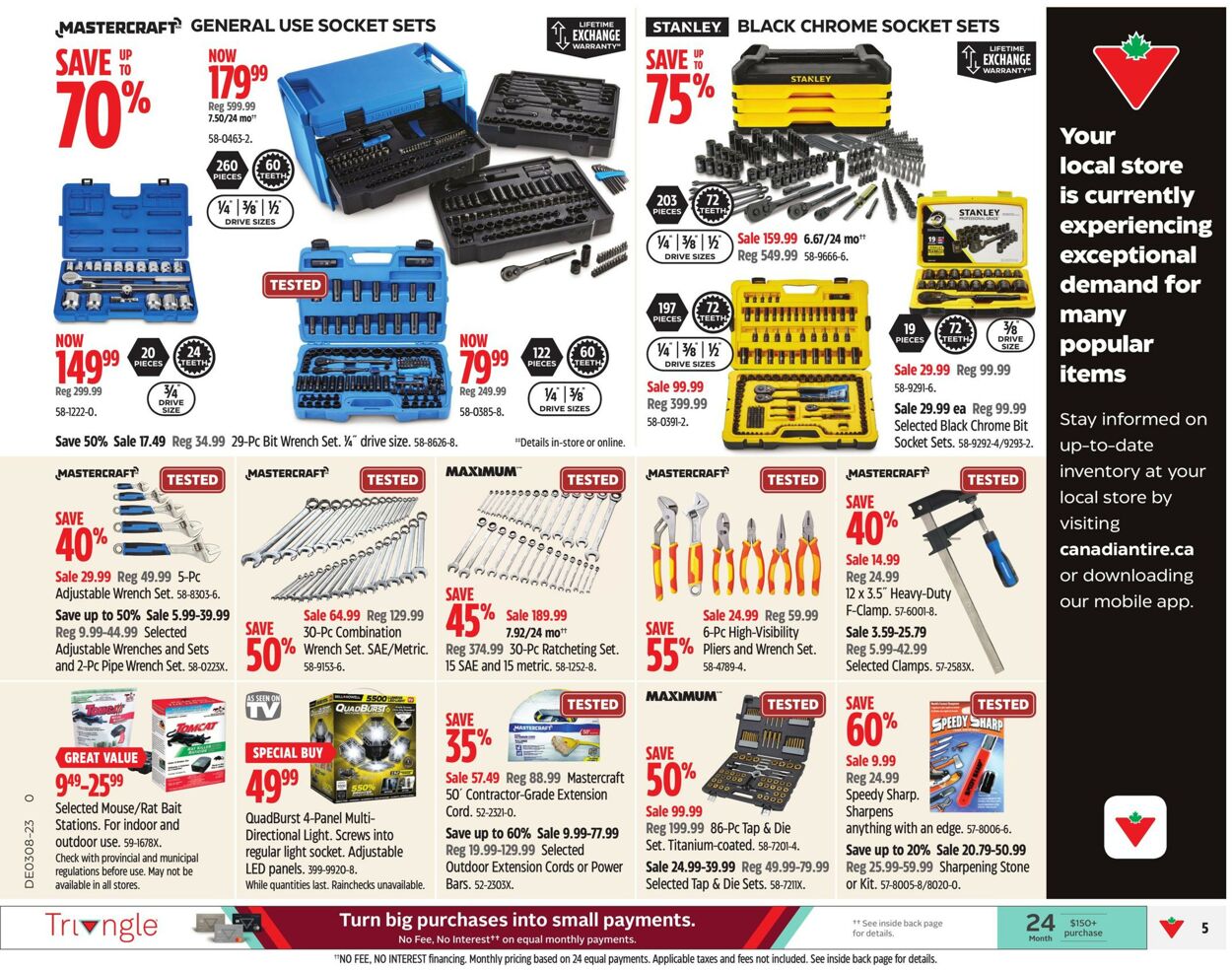 Canadian Tire Flyer - 02/16-02/22/2023 (Page 5)