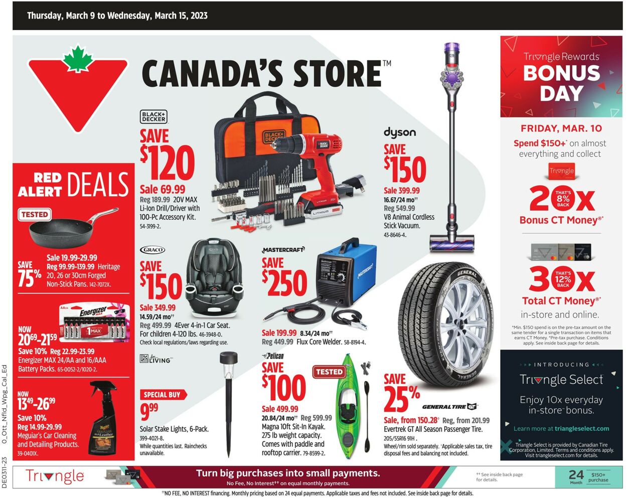 Canadian Tire Flyer - 03/09-03/15/2023