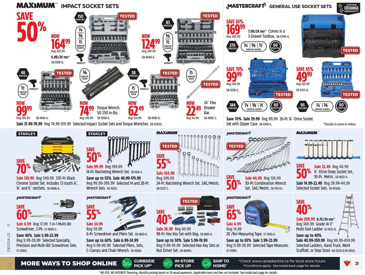 Canadian Tire Flyer - 03/31-04/06/2023 (Page 28)
