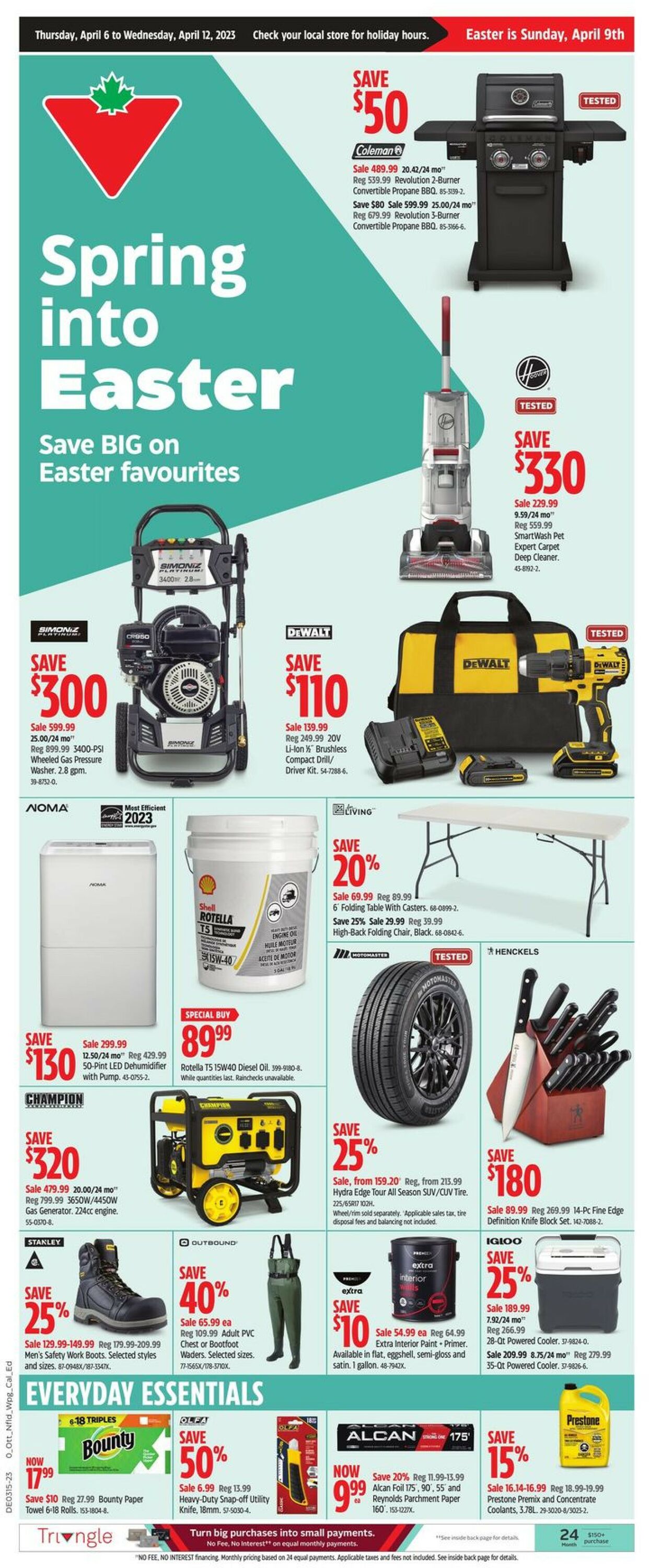 Canadian Tire Flyer - 04/06-04/12/2023
