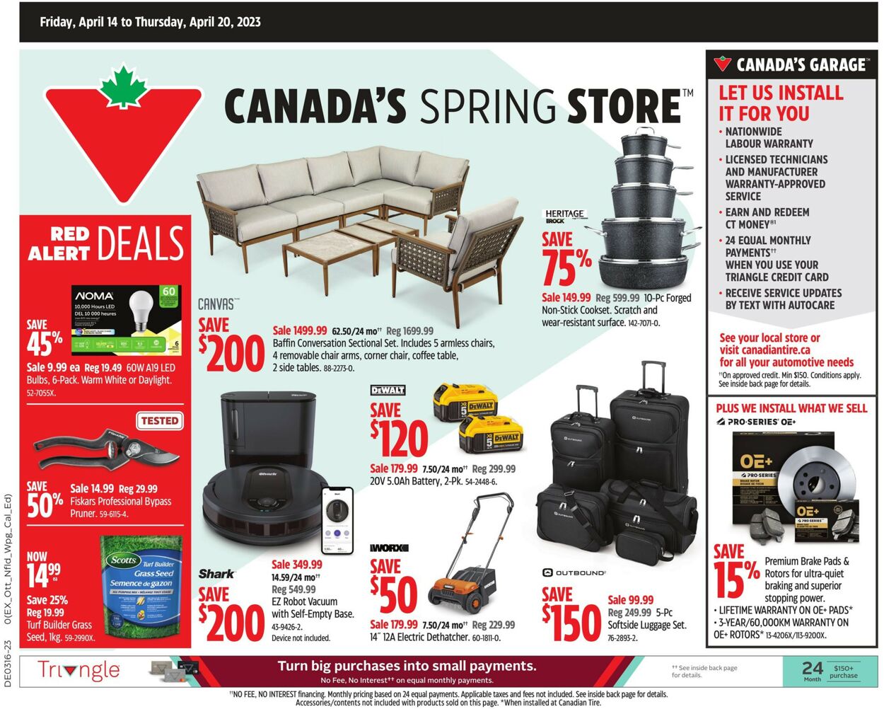 Canadian Tire Flyer - 04/14-04/20/2023