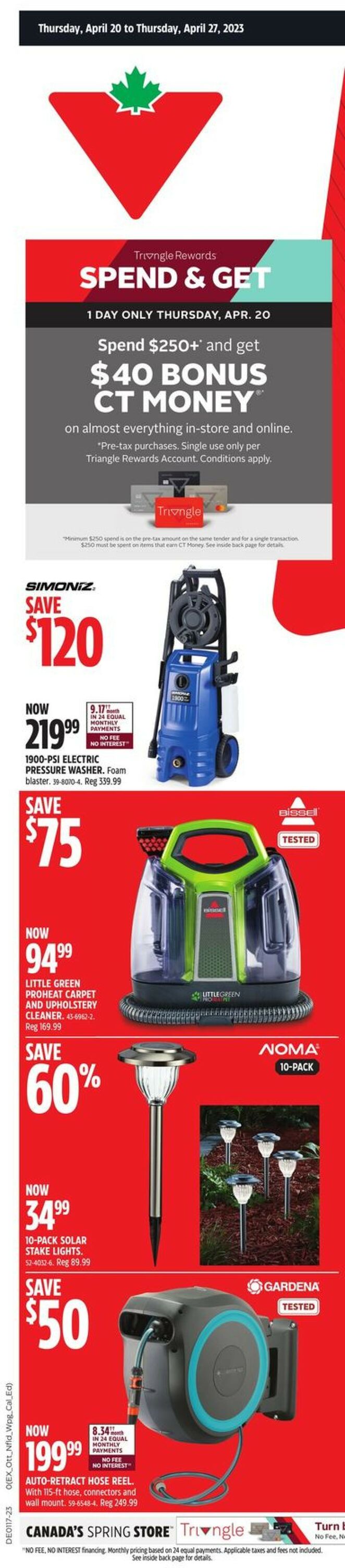 Canadian Tire Flyer - 04/20-04/27/2023