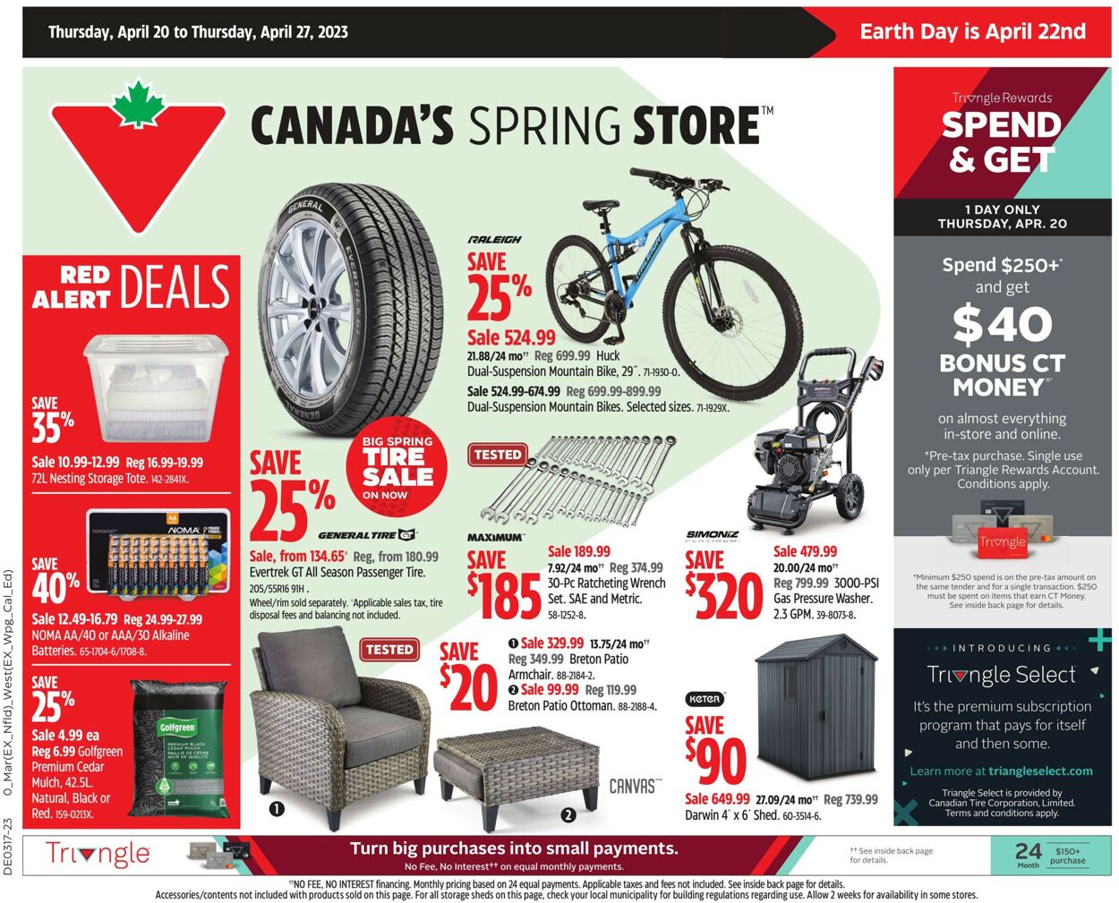 Canadian Tire Flyer - 04/20-04/27/2023