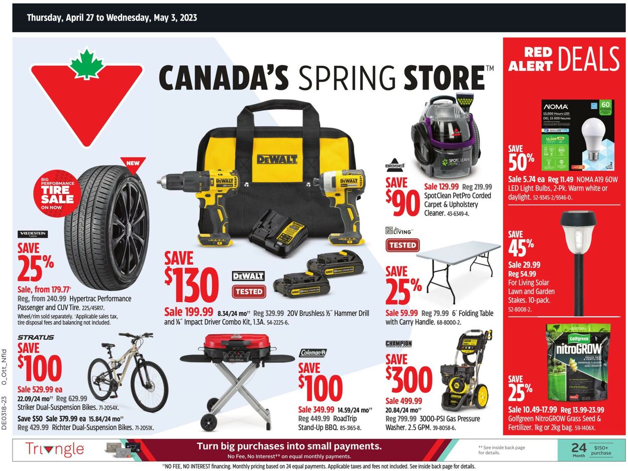 Canadian Tire Flyer - 04/27-05/03/2023