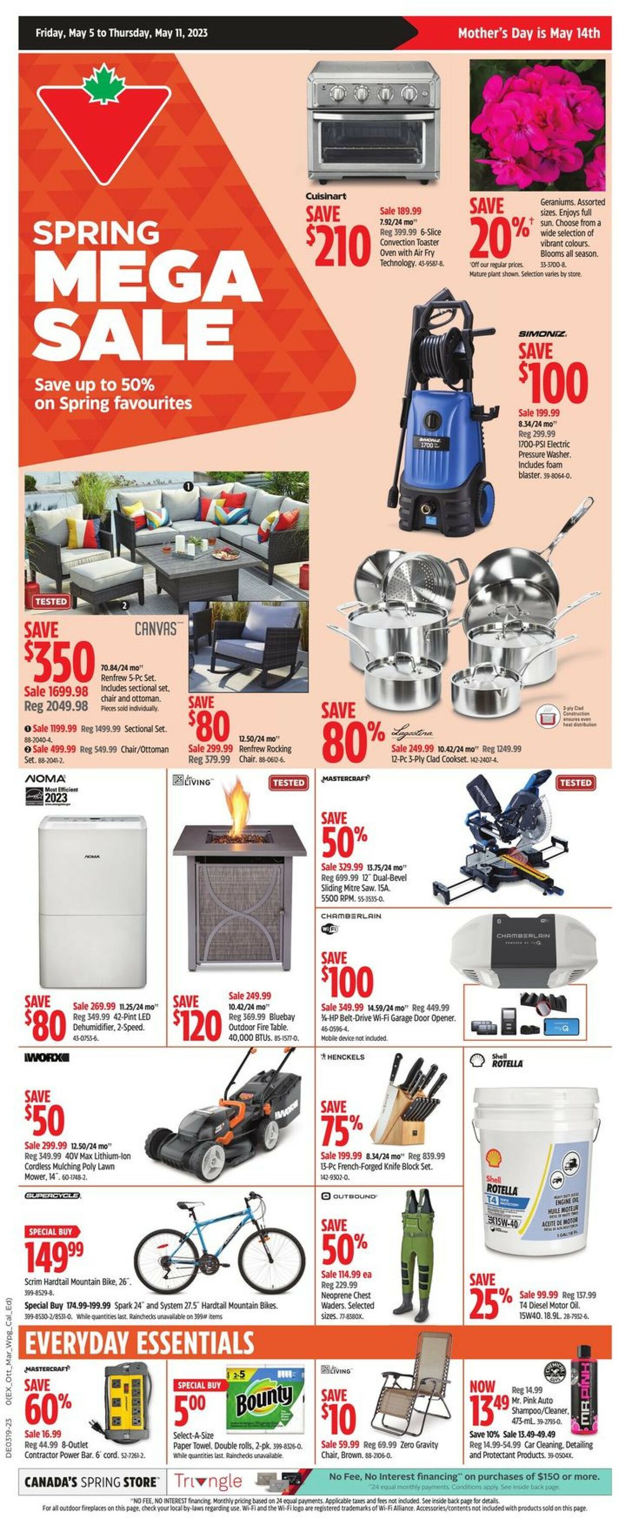 Canadian Tire Flyer - 05/05-05/11/2023