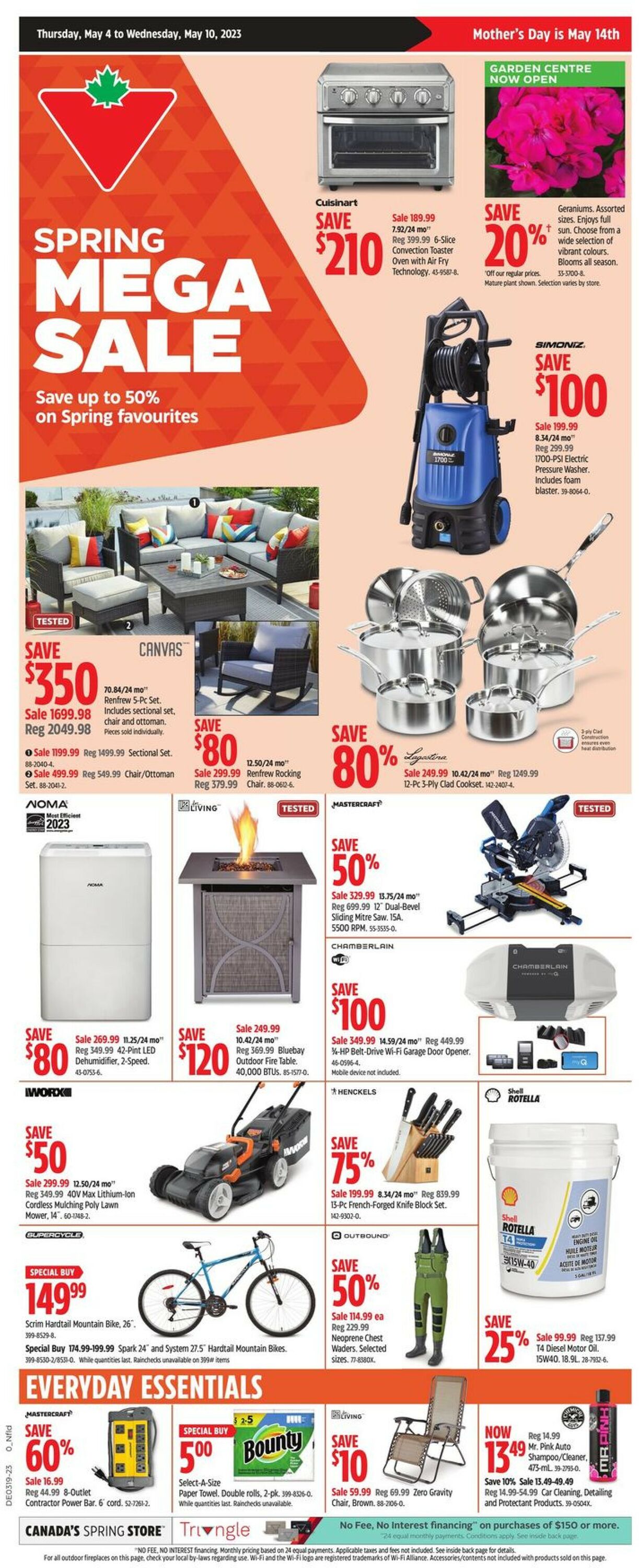 Canadian Tire Flyer - 05/04-05/10/2023