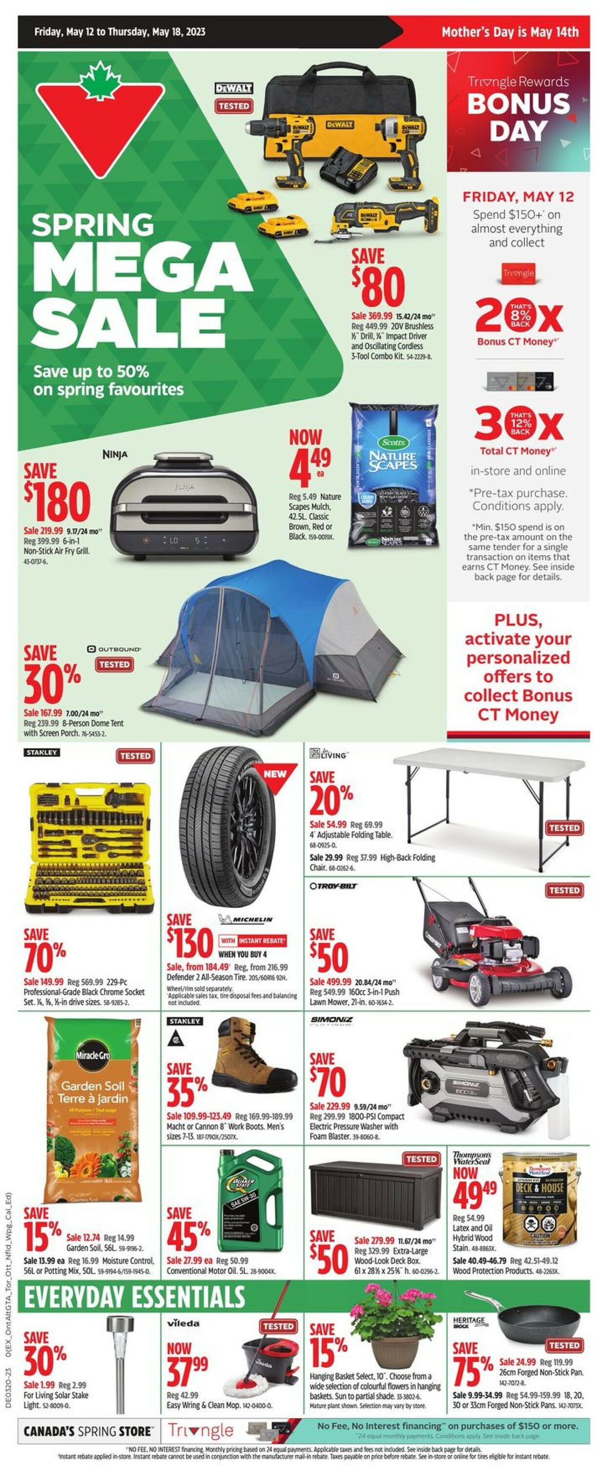 Canadian Tire Flyer - 05/12-05/18/2023