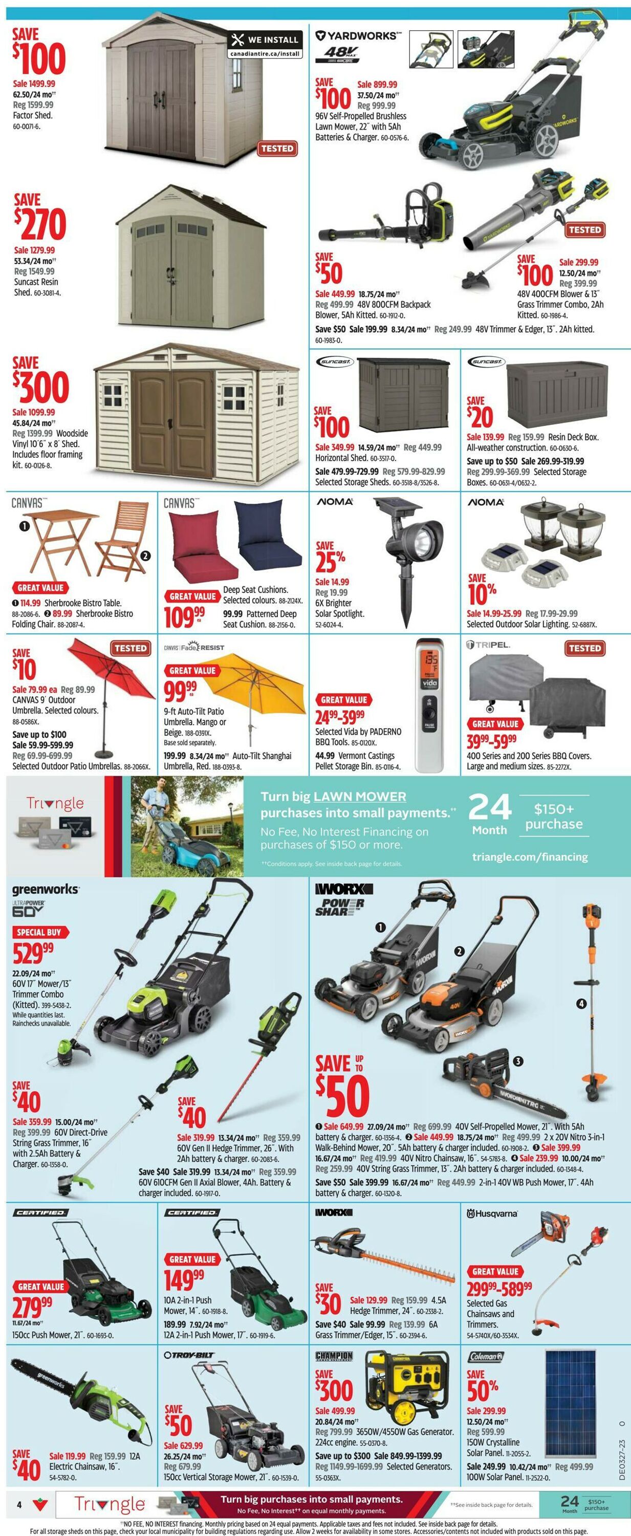 Canadian Tire Flyer - 06/29-07/05/2023 (Page 4)