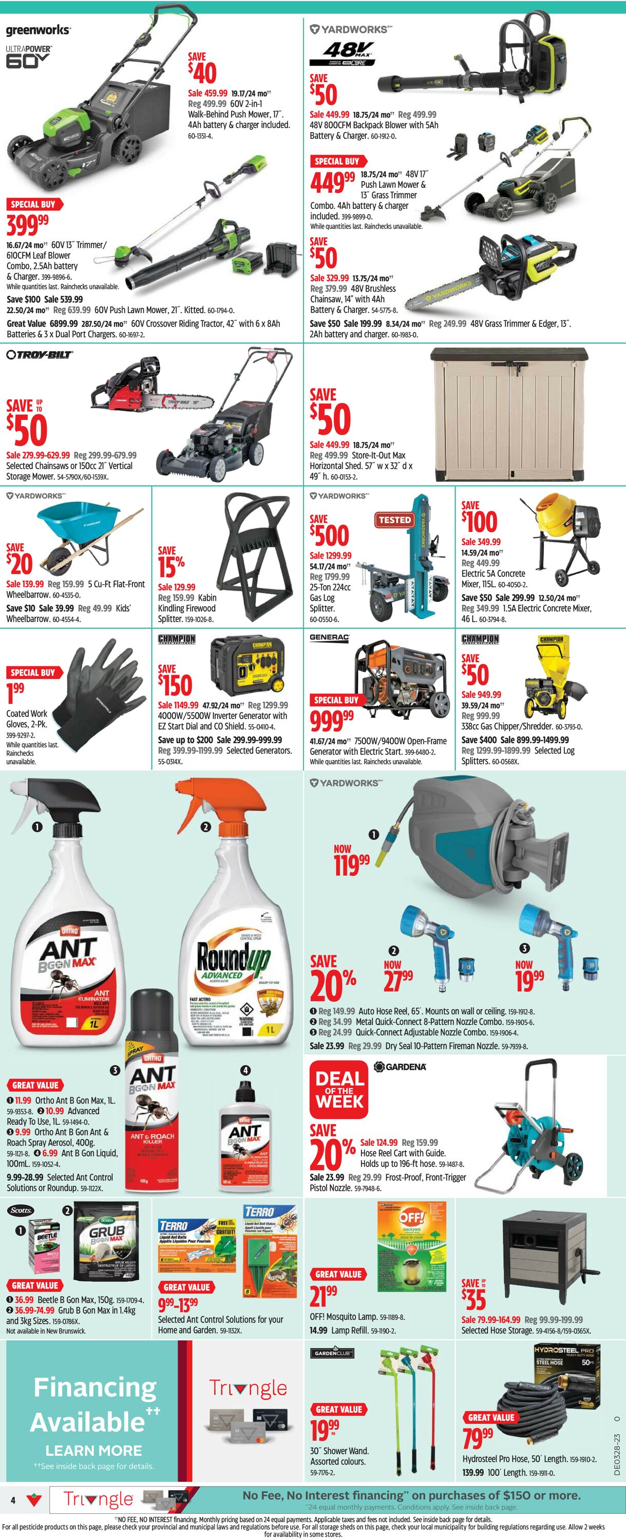 Canadian Tire Flyer - 07/06-07/12/2023 (Page 4)