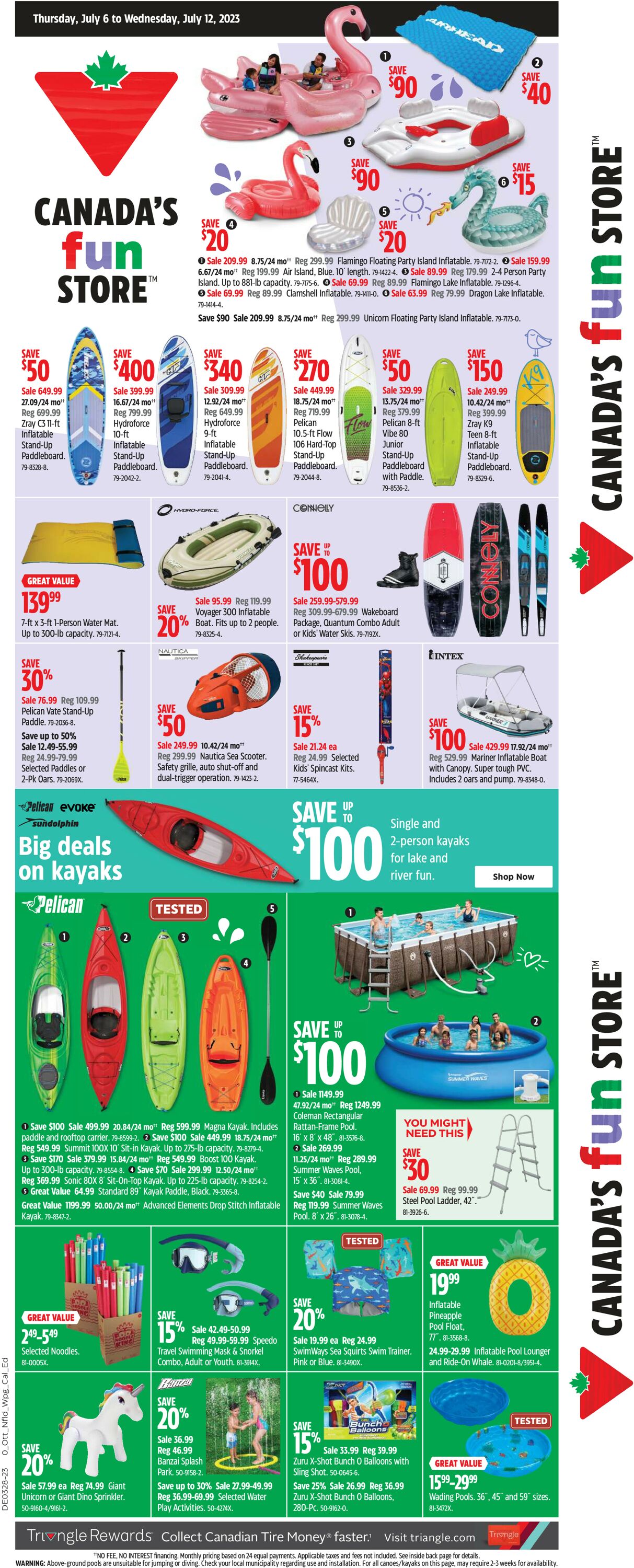 Canadian Tire Flyer - 07/06-07/12/2023 (Page 7)
