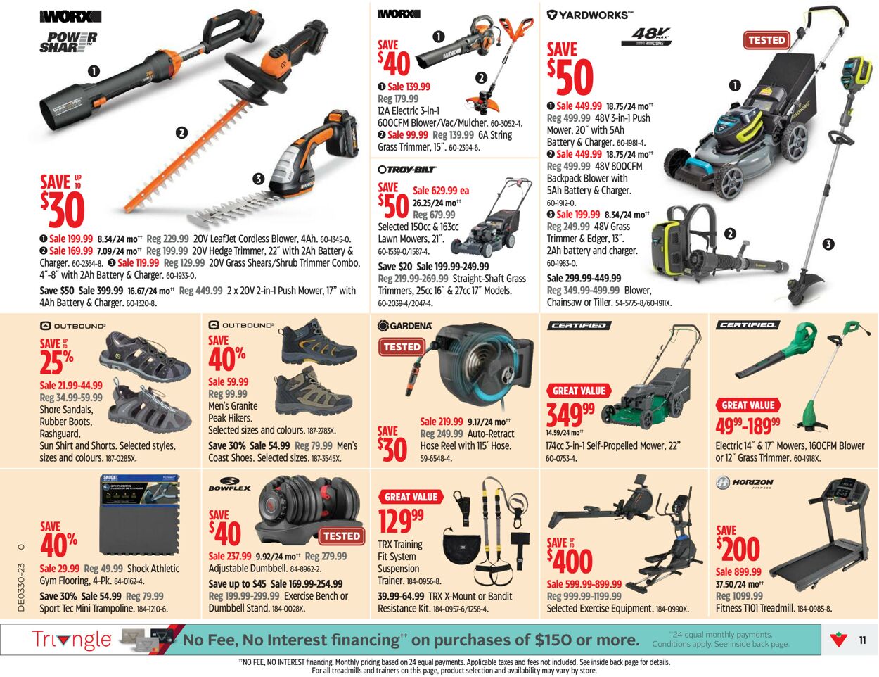 Canadian Tire Flyer - 07/20-07/26/2023 (Page 11)