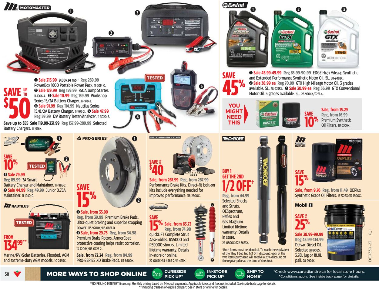 Canadian Tire Flyer - 07/20-07/26/2023 (Page 30)