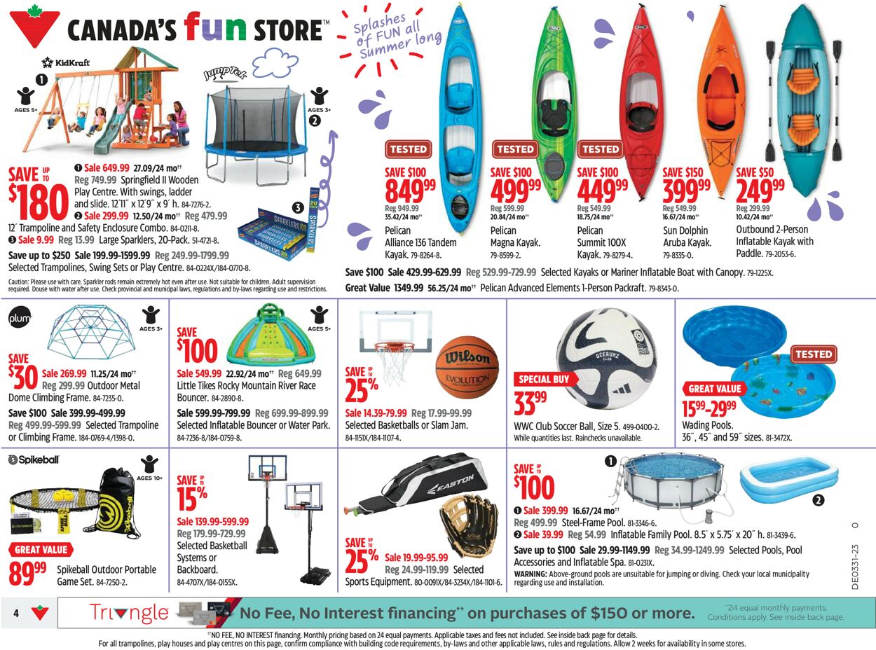 Canadian Tire Flyer - 07/27-08/02/2023 (Page 4)