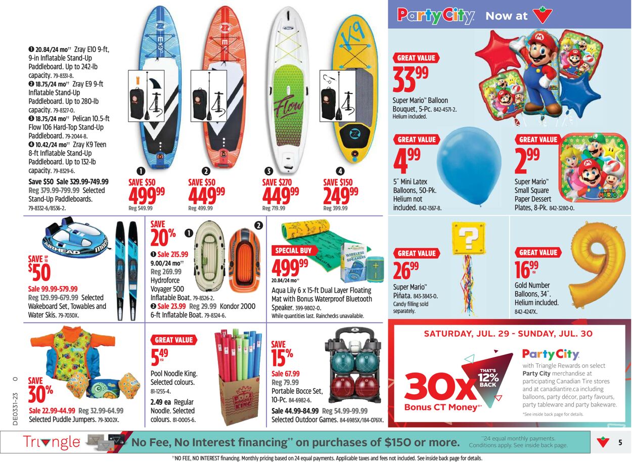 Canadian Tire Flyer - 07/27-08/02/2023 (Page 5)