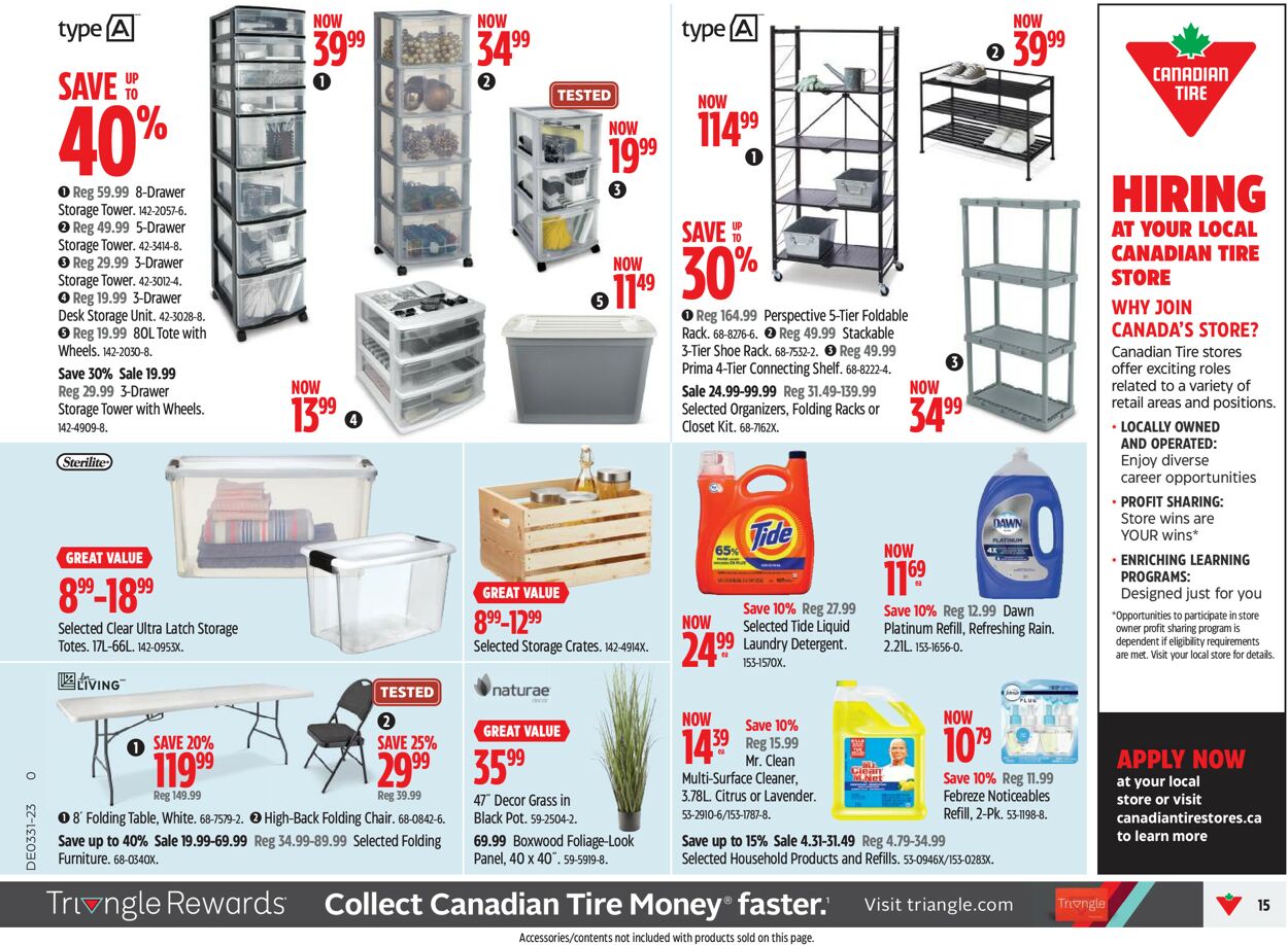 Canadian Tire Flyer - 07/27-08/02/2023 (Page 15)