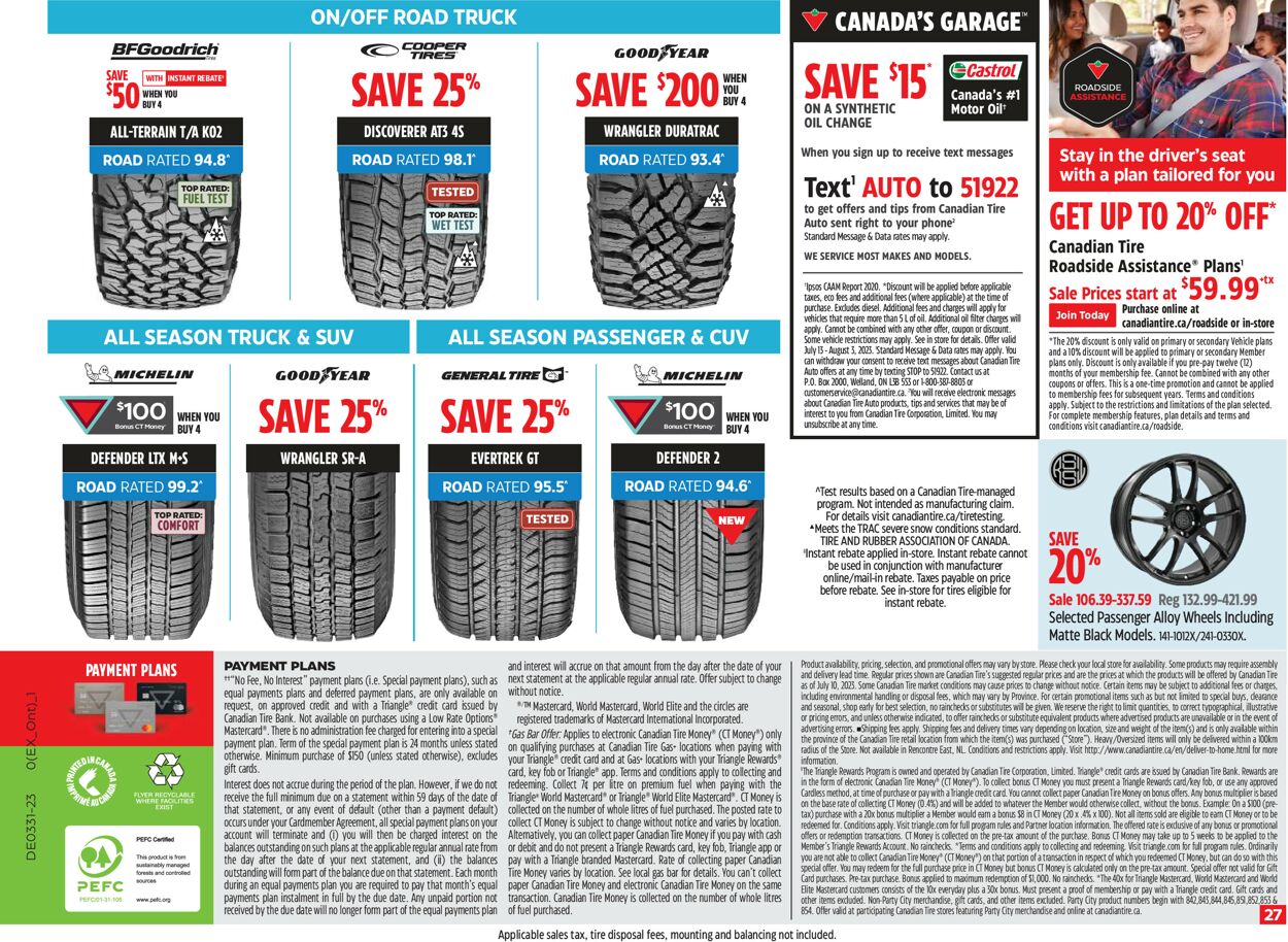 Canadian Tire Flyer - 07/27-08/02/2023 (Page 27)