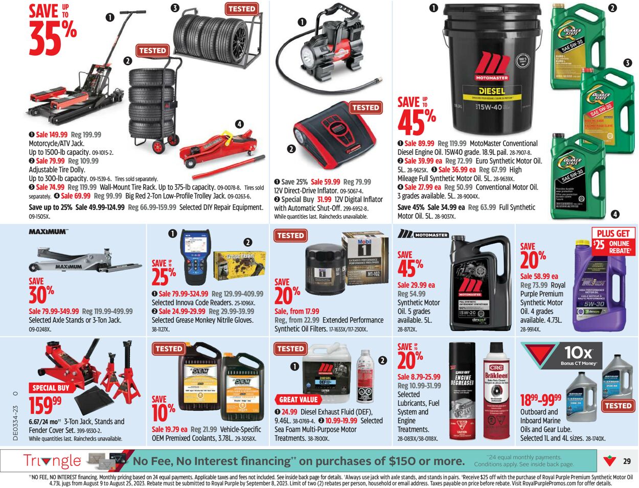 Canadian Tire Flyer - 08/17-08/23/2023 (Page 29)