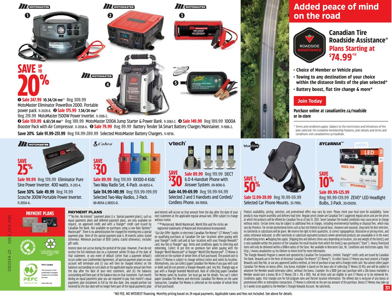 Canadian Tire Flyer - 08/17-08/23/2023 (Page 31)