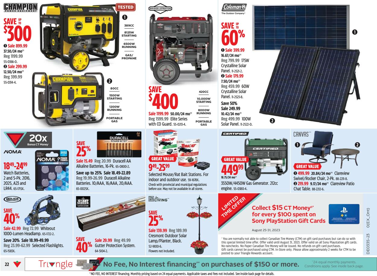 Canadian Tire Flyer - 08/24-08/30/2023 (Page 21)